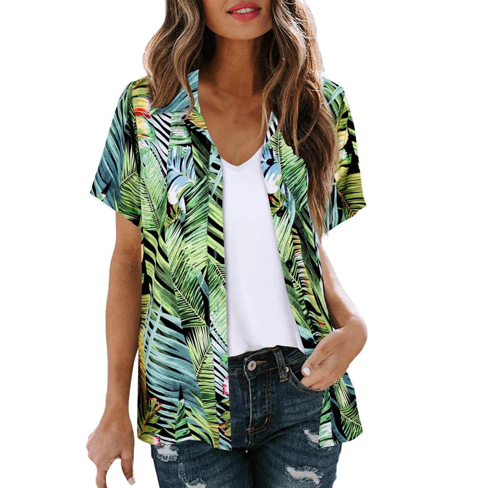 Tropical Leaf Shirt